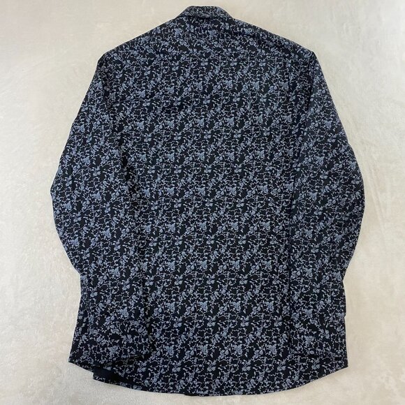 Le Chateau Men's M Tailored Fit 16-16 1/2 Rose Vineyard Button Up Dress Shirt - Picture 7 of 9